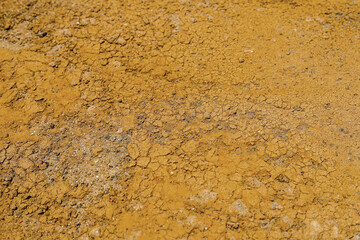 Texture of cracked natural earth from drought. Global warming