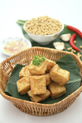 Deep-fried stinky tofu