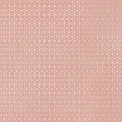 Seamless Champagne Gold Pattern on Vintage Rose Background