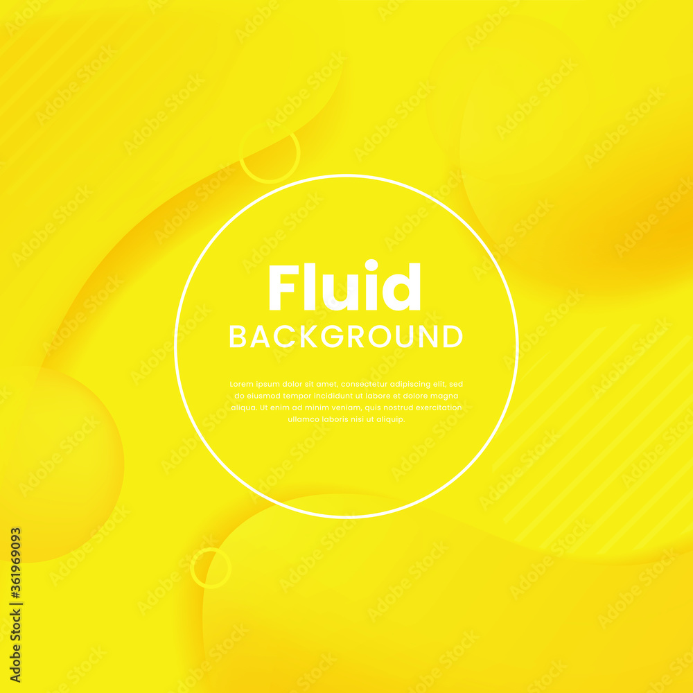 Poster abstract fluid 3d background with liquid modern shapes . isolated vector elements