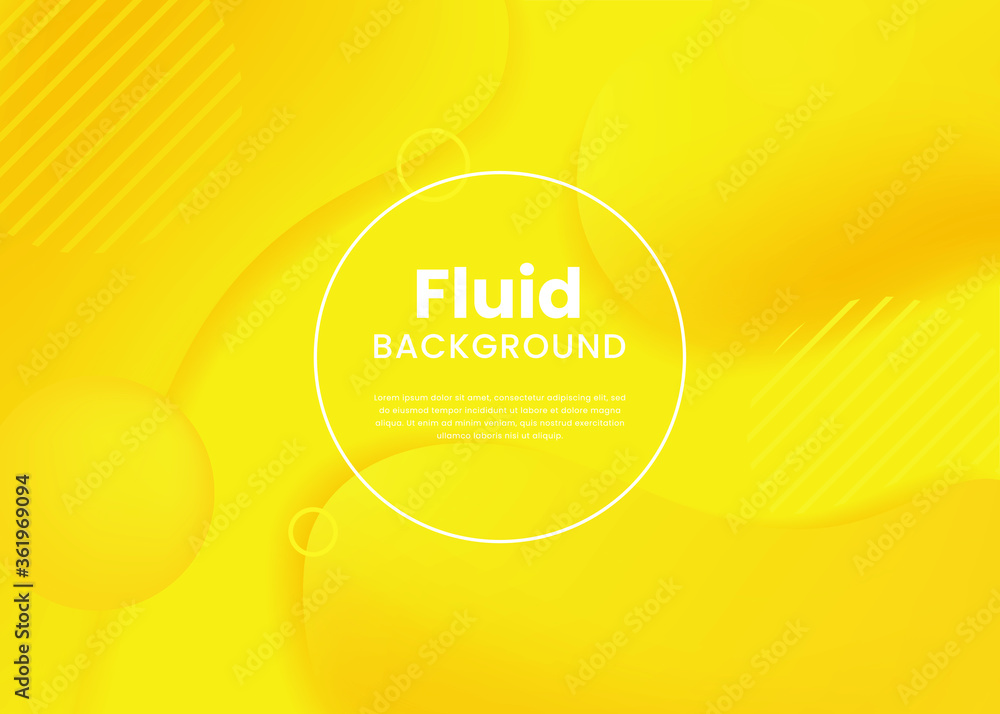 Poster abstract fluid 3d background with liquid modern shapes . isolated vector elements