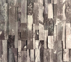 3D wall panel texture with grey stone pattern