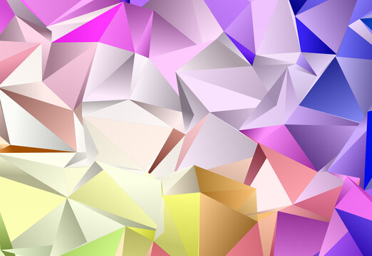 Abstract Low-Poly background. triangulated texture. Design 3d. Polygonal geometrical pattern. Triangular modern style © hary_cz