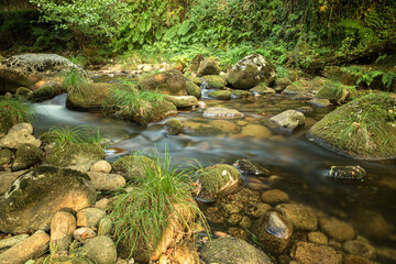 Fototapeta premium Beatiful landscape scenery water long exposure 3