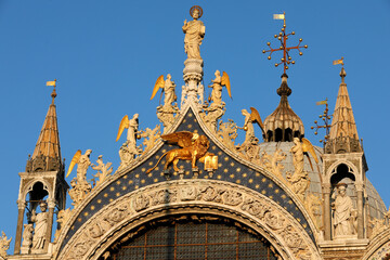 Fototapeta na wymiar San Marco square in Venice Italy
