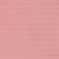 Seamless Rose Gold Pattern on Vintage Rose Background