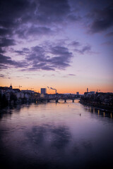 Fototapeta premium Skyline of Basel, Switzerland