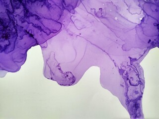 Alcohol Ink Spring Print. Ink Paint Abstract. 