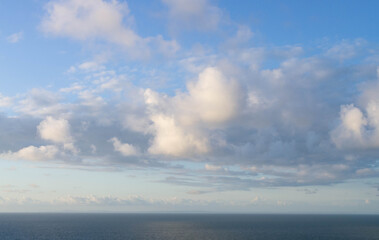 Scenic South England Coastline Seaside Beautiful View of the Sea  No People