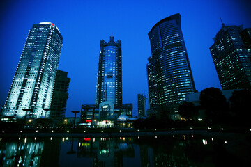 Fototapeta premium Pudong District, Shanghai