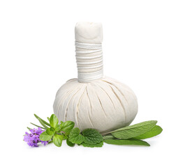Herbal spa compress ball for thai Massage and herbs