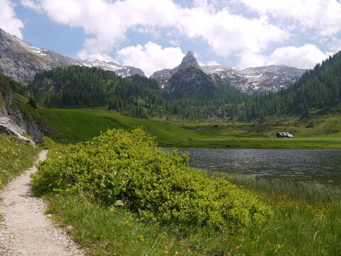 Auf dem Weg zum Funtensee