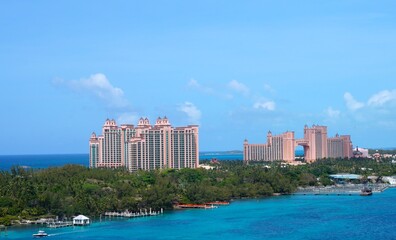 Nassau Bahamas resort skyline