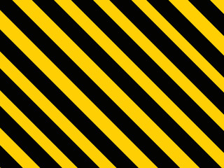 Grunge Black and yellow Surface as Warning or Danger background.vector illustration.
