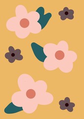 natural theme. Floral motifs. repeating elements. vintage patterns. sculptural plastic. wavy lines. decorative summer tones.