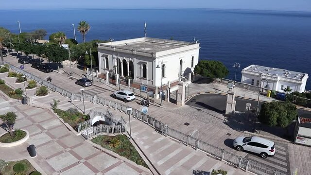 Santa Cesarea Terme - Panoramica del borgo di pomeriggio