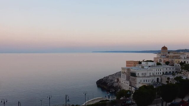Santa Cesarea Terme - Time lapse al tramonto