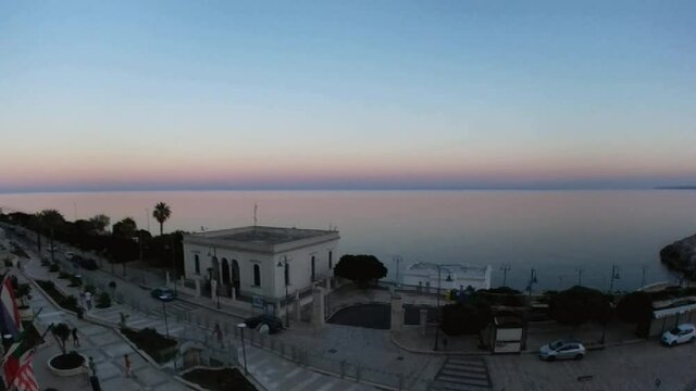 Santa Cesarea Terme - Time lapse del borgo al vespro