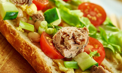Pan Bagnat - Le French Tuna Salad Sandwich