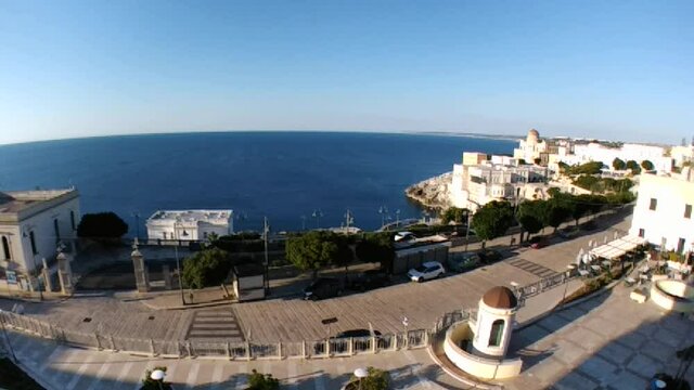 Santa Cesarea Terme - Time lapse del borgo la mattina