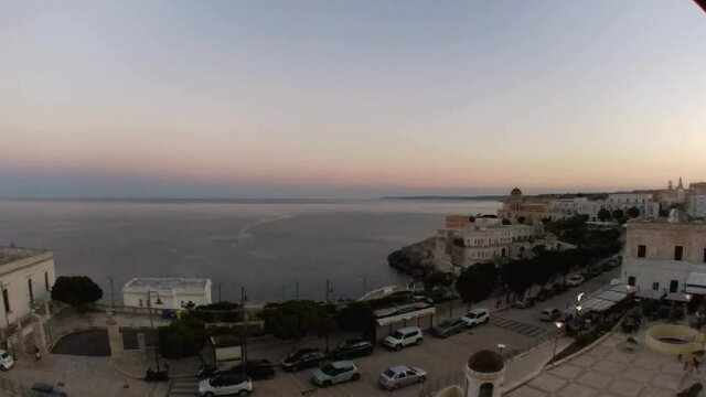 Santa Cesarea Terme - Time lapse del borgo dopo il tramonto