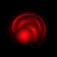 Abstract red shape, background for design and decoration.