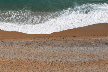 Footprints in the sand