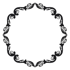 Classical baroque vector of vintage element for design. Decorative design element filigree calligraphy vector. You can use for wedding decoration of greeting card and laser cutting.