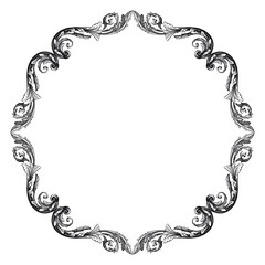 Classical baroque vector of vintage element for design. Decorative design element filigree calligraphy vector. You can use for wedding decoration of greeting card and laser cutting.