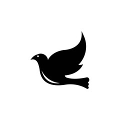 Dove Logo Template vector illustration,