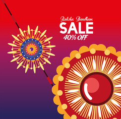 Rakhi decorated festival Raksha sale