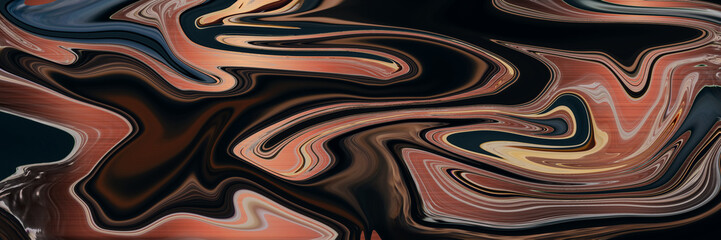 Abstract marble red copper texture for background.
