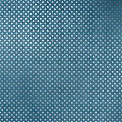 Seamless Silver Pattern on Vintage Teal Background