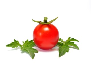 Tomato isolated on white background