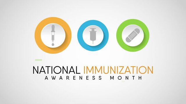 Video animation on the theme of National Immunisation month observed each year during August to highlight the importance of vaccination for people of all ages.