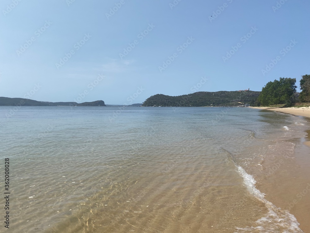 Wall mural beach and sea