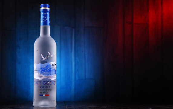 Bottle Of Grey Goose Vodka