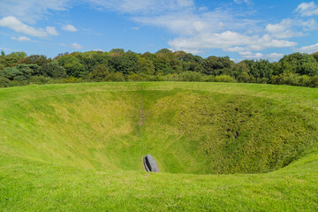 Fototapeta premium The Irish Sky Garden Crater