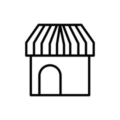 Store outline icon