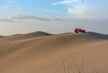 Fototapeta na wymiar The Huacachina desert in Peru