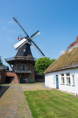 The Moorseher windmill in Butjadingen / Germany