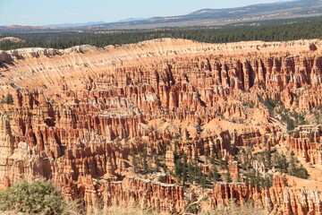 View of piles oh hoodoss