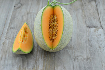 Melon net, delicious nutritious