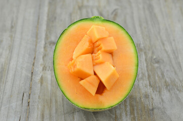 Melon net, delicious nutritious