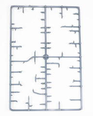 Plastic Model Kits on white background