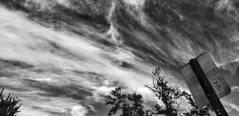 Sign and Sky