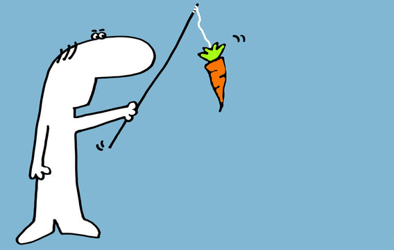 Carrot and Stick incentive business jargon