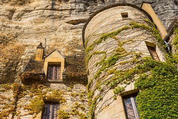 La Roque-Gageac houses