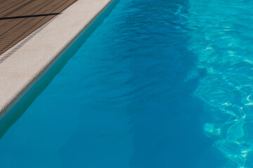 swimming pool blue water