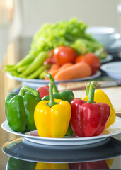 salad vegetable cooking organic food for health ready for eat